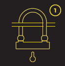 Antifurto Bullock® istruzioni: Aprire Bullock® Urban XL.