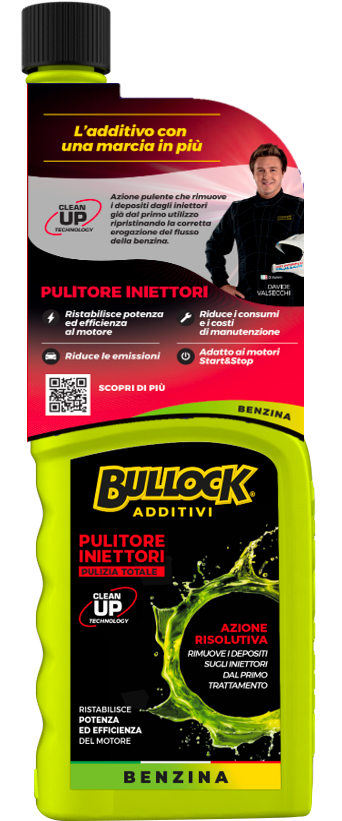 Pulitore iniettori Benzina